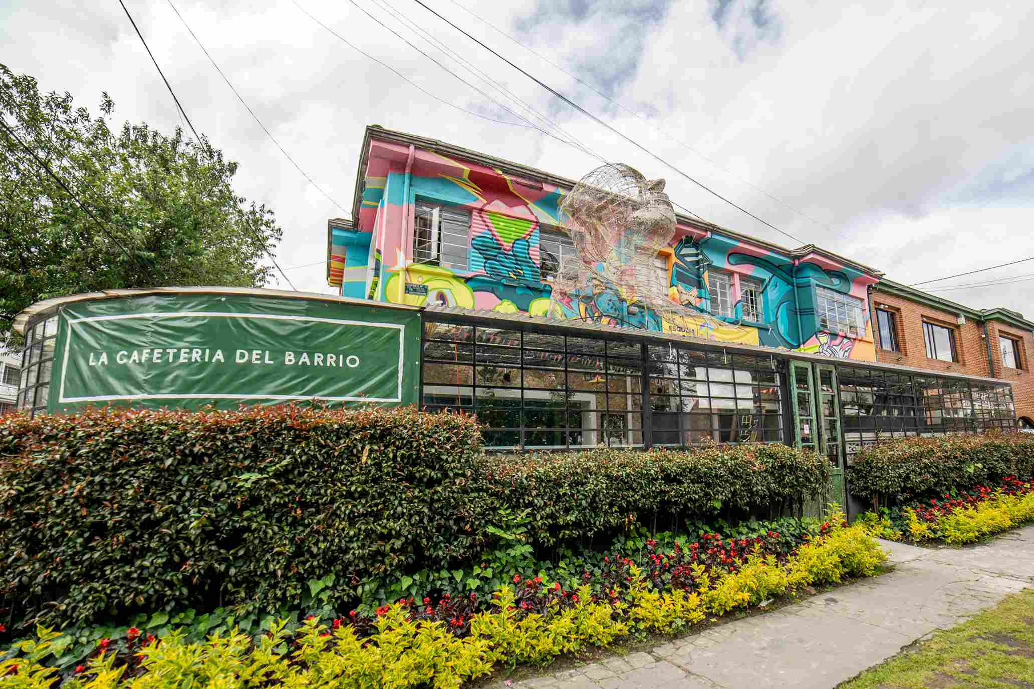 El distrito San Felipe es el primer distrito creativo de Colombia, un barrio de Bogotá ubicado en la localidad de Barrios Unidos. Foto: Juan Amarú Rodríguez - IDT