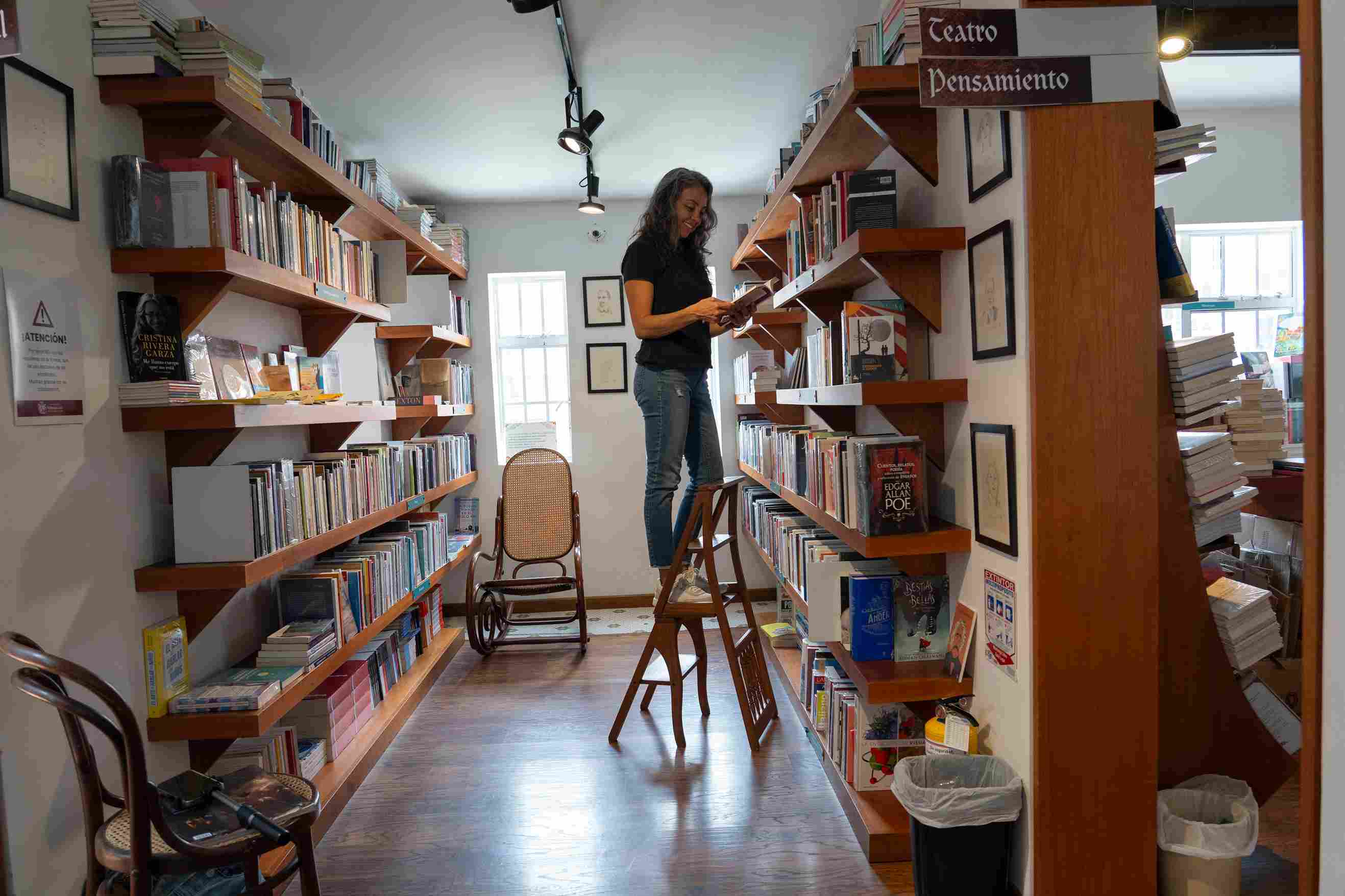 Las librerías independientes significan el encuentro de los lectores con el barrio de la ciudad. Foto: María Fernanda García - IDT