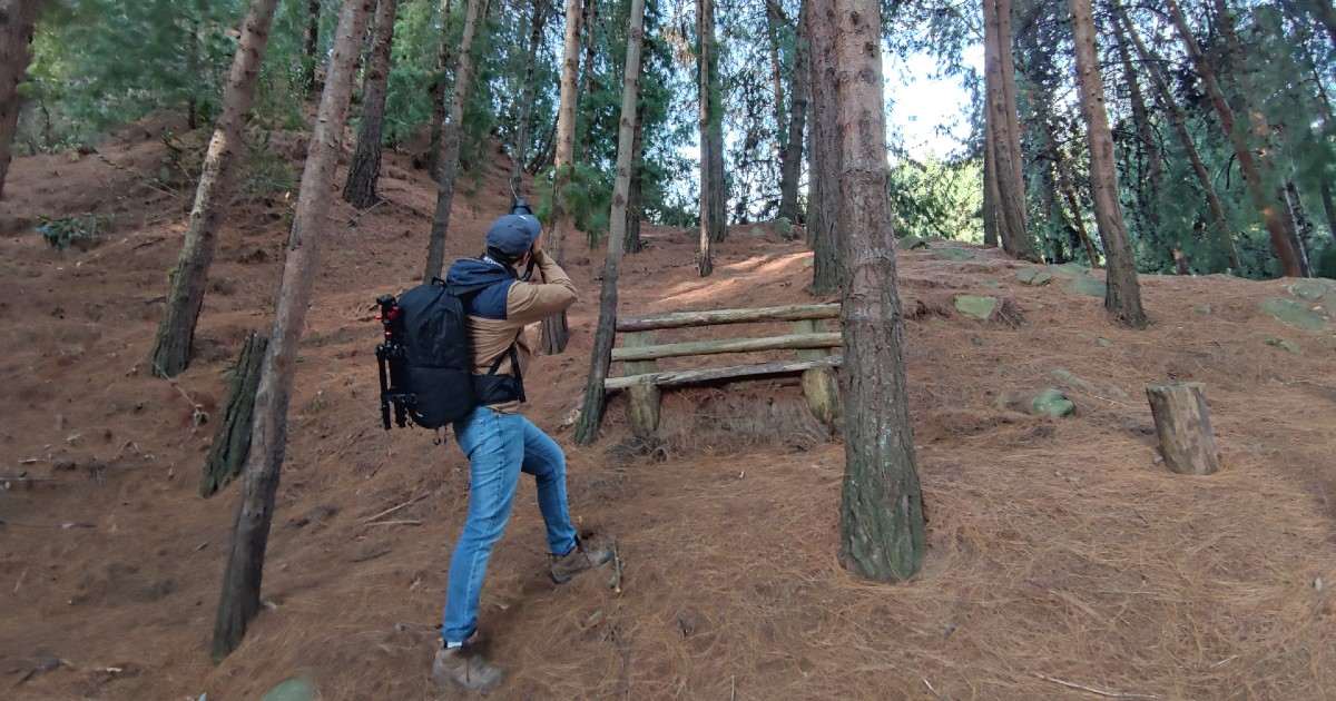 El sendero Santa Ana - La Aguadora, recibe los fines de semana en promedio 214 personas y entre semana 75 personas. Foto: EAAB 
