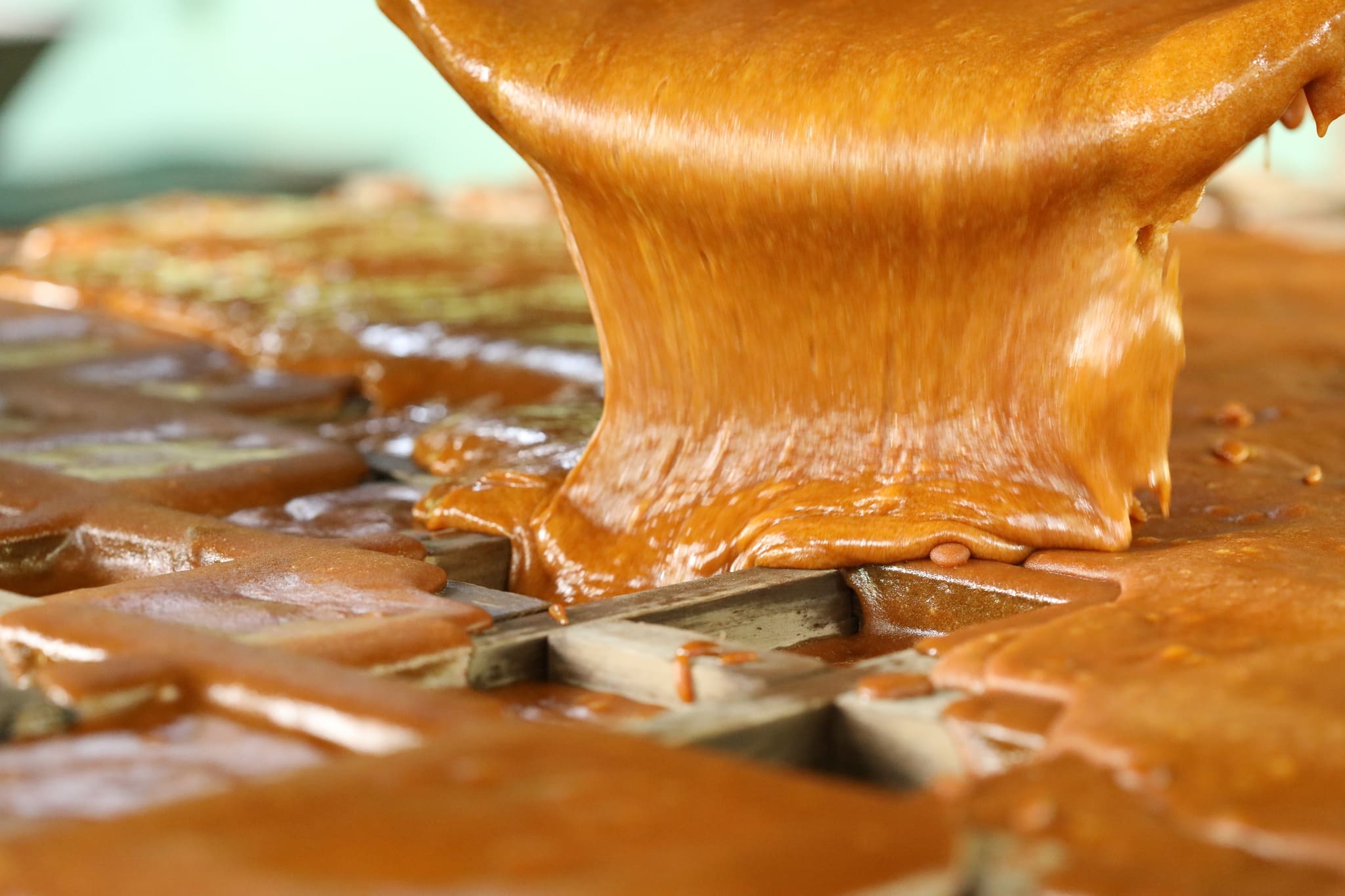 Moldeo de panela villetana. Foto: Sabores de Cundinamarca - Archivo IDECUT.
