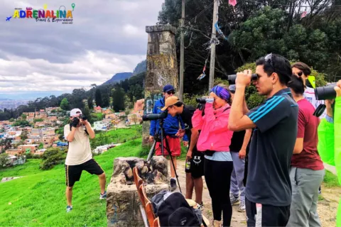 Donde la ciudad toca el cielo, miradores de Bogotá