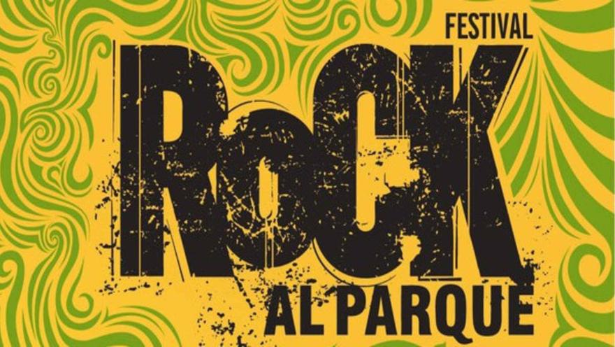 Imagen promocional amarilla con tipografía urbana negra y desgastada y gráficos verdes.
