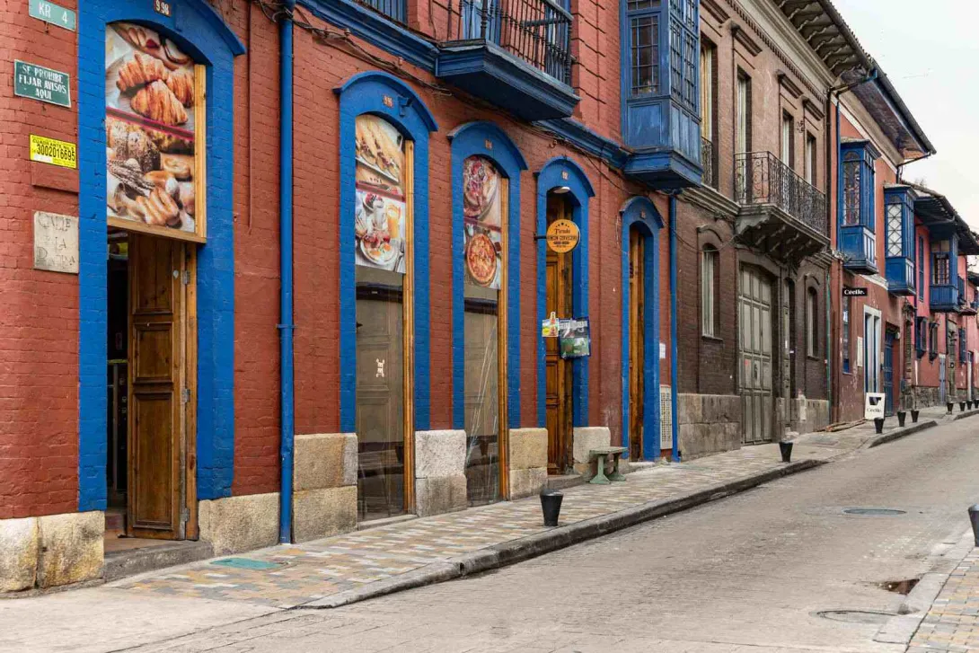 Zona gastronómica La Candelaria