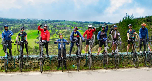 Ruta en bici por el sendero del Frailejón